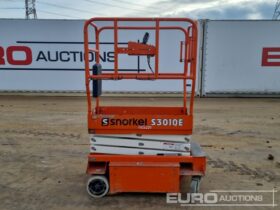 2018 Snorkel S3010E Manlifts For Auction: Leeds – 5th, 6th, 7th & 8th March 2025 @ 8:00am full