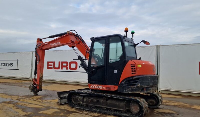 2015 Kubota KX080-4 6 Ton+ Excavators For Auction: Dromore – 21st & 22nd February 2025 @ 9:00am For Auction on 2025-02-22 full