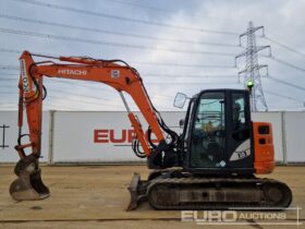 2019 Hitachi ZX85USB-5A 6 Ton+ Excavators For Auction: Leeds – 5th, 6th, 7th & 8th March 2025 @ 8:00am full