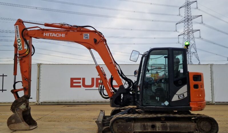 2019 Hitachi ZX85USB-5A 6 Ton+ Excavators For Auction: Leeds – 5th, 6th, 7th & 8th March 2025 @ 8:00am full