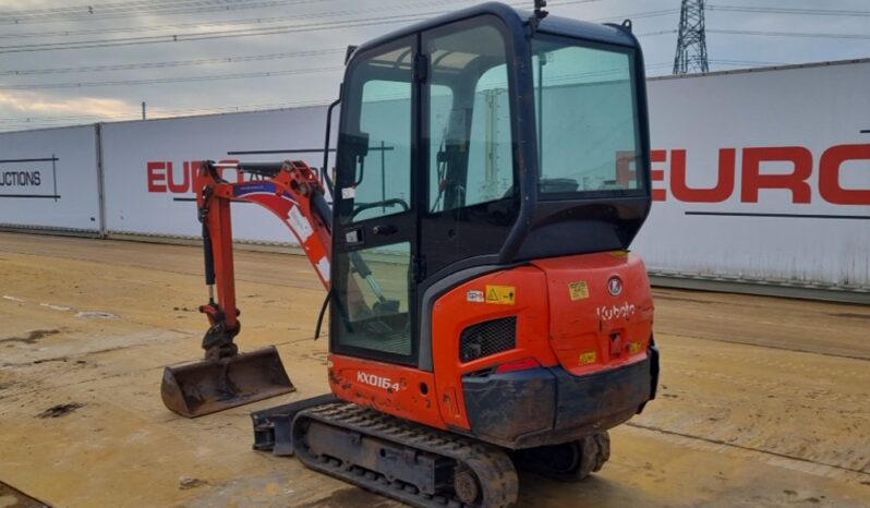 2018 Kubota KX016-4 Mini Excavators For Auction: Leeds – 5th, 6th, 7th & 8th March 2025 @ 8:00am full