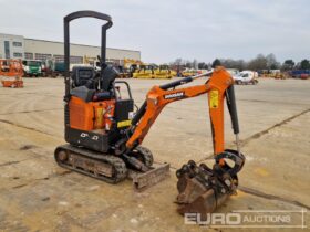 2020 Doosan DX10Z Mini Excavators For Auction: Leeds – 5th, 6th, 7th & 8th March 2025 @ 8:00am full