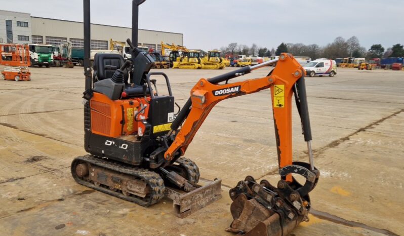 2020 Doosan DX10Z Mini Excavators For Auction: Leeds – 5th, 6th, 7th & 8th March 2025 @ 8:00am full