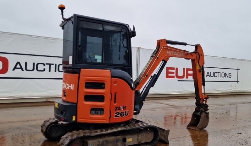 2016 Hitachi ZX26U-5A CR Mini Excavators For Auction: Dromore – 21st & 22nd February 2025 @ 9:00am For Auction on 2025-02-22 full