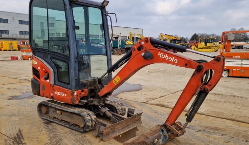 2015 Kubota KX016-4 Mini Excavators For Auction: Leeds – 5th, 6th, 7th & 8th March 2025 @ 8:00am full