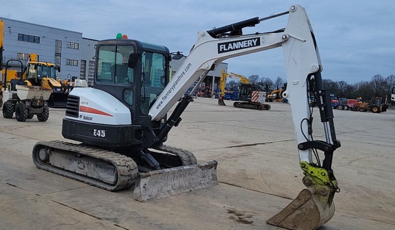 2018 Bobcat E45 Mini Excavators For Auction: Leeds – 5th, 6th, 7th & 8th March 2025 @ 8:00am full