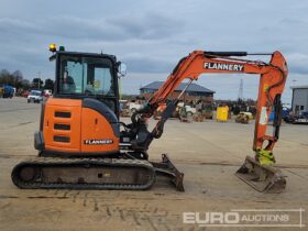 2016 Hitachi ZX55U-5A CLR Mini Excavators For Auction: Leeds – 5th, 6th, 7th & 8th March 2025 @ 8:00am full