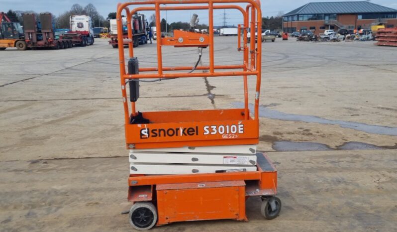 2019 Snorkel S3010E Manlifts For Auction: Leeds – 5th, 6th, 7th & 8th March 2025 @ 8:00am full