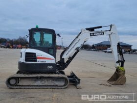 2018 Bobcat E45 Mini Excavators For Auction: Leeds – 5th, 6th, 7th & 8th March 2025 @ 8:00am full