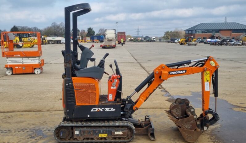 2022 Doosan DX10Z Mini Excavators For Auction: Leeds – 5th, 6th, 7th & 8th March 2025 @ 8:00am full