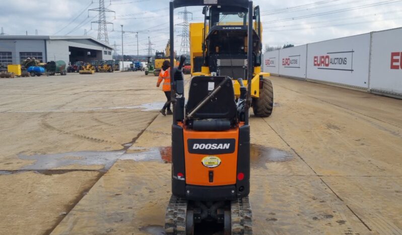 2022 Doosan DX10Z Mini Excavators For Auction: Leeds – 5th, 6th, 7th & 8th March 2025 @ 8:00am full