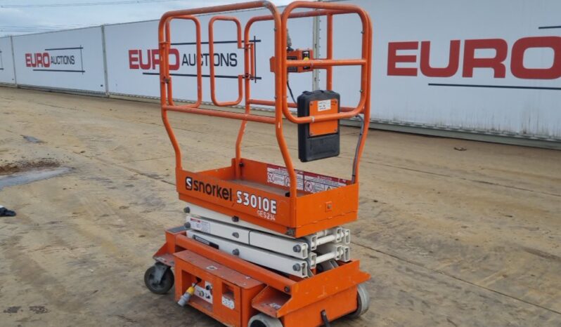 2019 Snorkel S3010E Manlifts For Auction: Leeds – 5th, 6th, 7th & 8th March 2025 @ 8:00am full