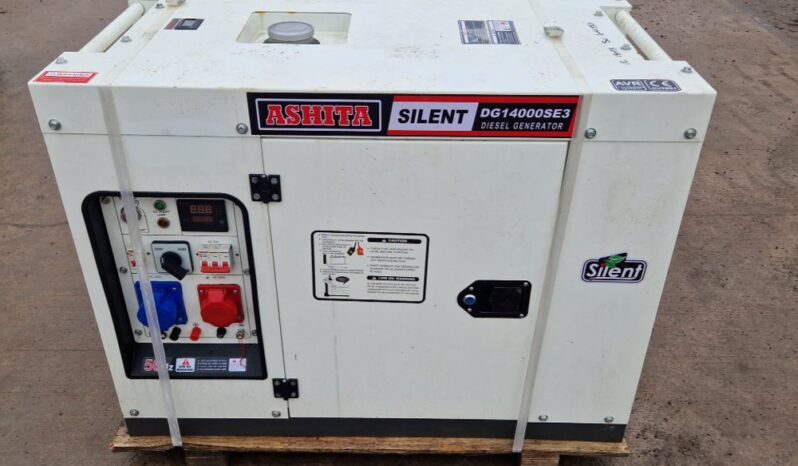 Unused 2024 Ashita DG14000SE3 Generators For Auction: Dromore – 21st & 22nd February 2025 @ 9:00am For Auction on 2025-02-22 full