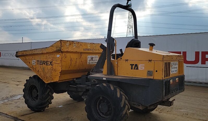 2014 Terex TA6 Site Dumpers For Auction: Leeds – 5th, 6th, 7th & 8th March 2025 @ 8:00am full