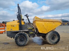 2018 Mecalac TA9 Site Dumpers For Auction: Leeds – 5th, 6th, 7th & 8th March 2025 @ 8:00am full