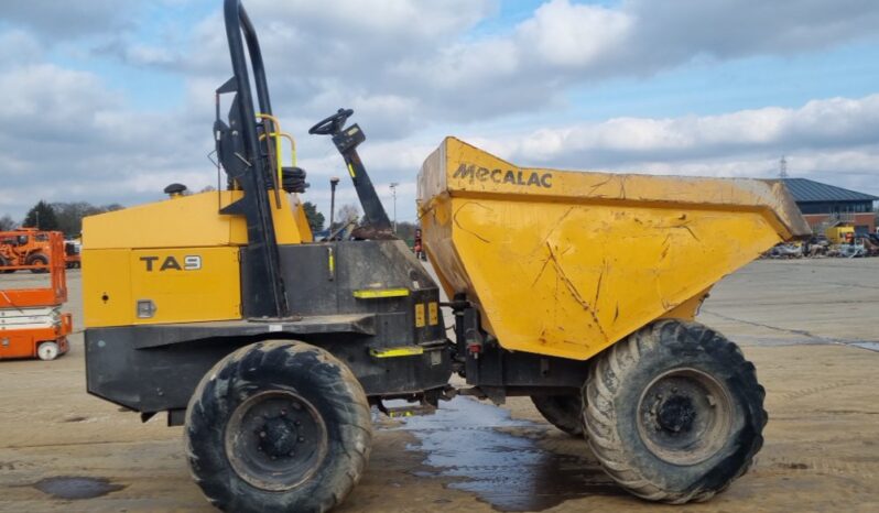 2018 Mecalac TA9 Site Dumpers For Auction: Leeds – 5th, 6th, 7th & 8th March 2025 @ 8:00am full