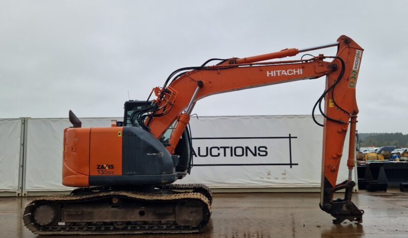 2014 Hitachi ZX135US-5B 10 Ton+ Excavators For Auction: Dromore – 21st & 22nd February 2025 @ 9:00am For Auction on 2025-02-22 full