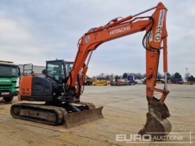 2019 Hitachi ZX85USB-5A 6 Ton+ Excavators For Auction: Leeds – 5th, 6th, 7th & 8th March 2025 @ 8:00am full