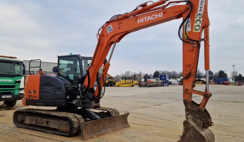 2019 Hitachi ZX85USB-5A 6 Ton+ Excavators For Auction: Leeds – 5th, 6th, 7th & 8th March 2025 @ 8:00am full