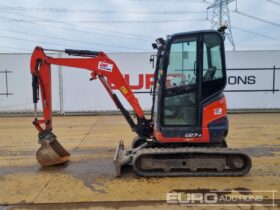 2016 Kubota U27-4 Mini Excavators For Auction: Leeds – 5th, 6th, 7th & 8th March 2025 @ 8:00am full