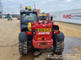 2015 Manitou MT625 Telehandlers For Auction: Leeds – 5th, 6th, 7th & 8th March 2025 @ 8:00am full