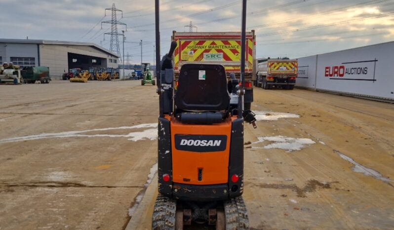 2020 Doosan DX10Z Mini Excavators For Auction: Leeds – 5th, 6th, 7th & 8th March 2025 @ 8:00am full