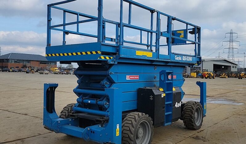 2018 Genie GS5390 Manlifts For Auction: Leeds – 5th, 6th, 7th & 8th March 2025 @ 8:00am full