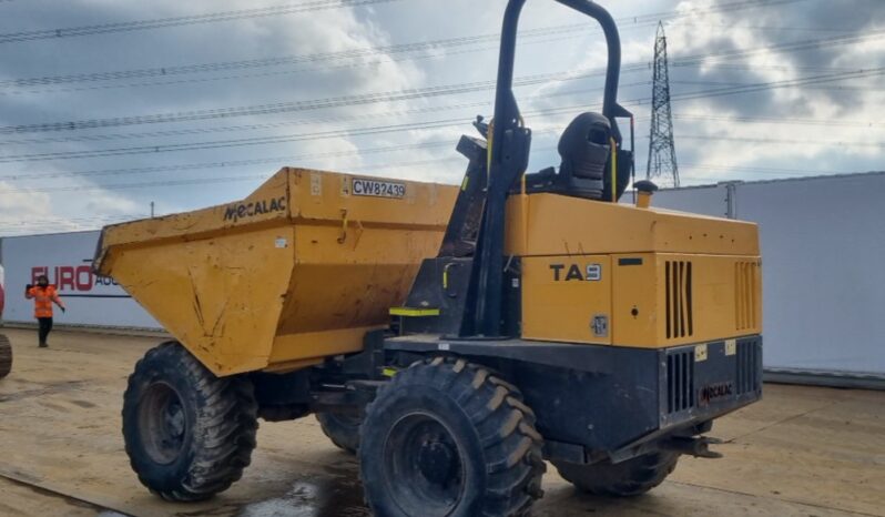 2018 Mecalac TA9 Site Dumpers For Auction: Leeds – 5th, 6th, 7th & 8th March 2025 @ 8:00am full