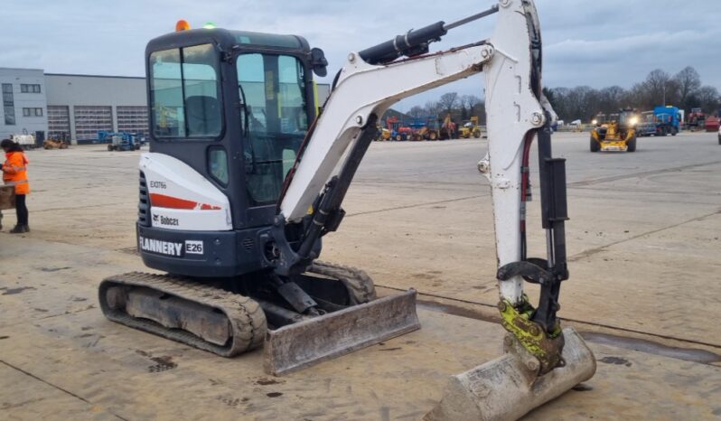 2018 Bobcat E26 EM Mini Excavators For Auction: Leeds – 5th, 6th, 7th & 8th March 2025 @ 8:00am full