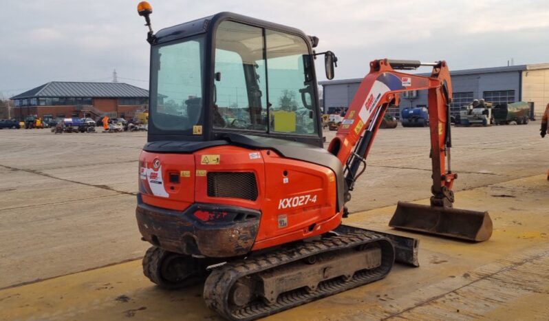 2018 Kubota KX027-4 Mini Excavators For Auction: Leeds – 5th, 6th, 7th & 8th March 2025 @ 8:00am full