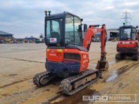 2016 Kubota U27-4 Mini Excavators For Auction: Leeds – 5th, 6th, 7th & 8th March 2025 @ 8:00am full