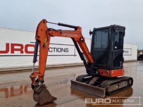 2016 Hitachi ZX26U-5A CR Mini Excavators For Auction: Dromore – 21st & 22nd February 2025 @ 9:00am For Auction on 2025-02-22