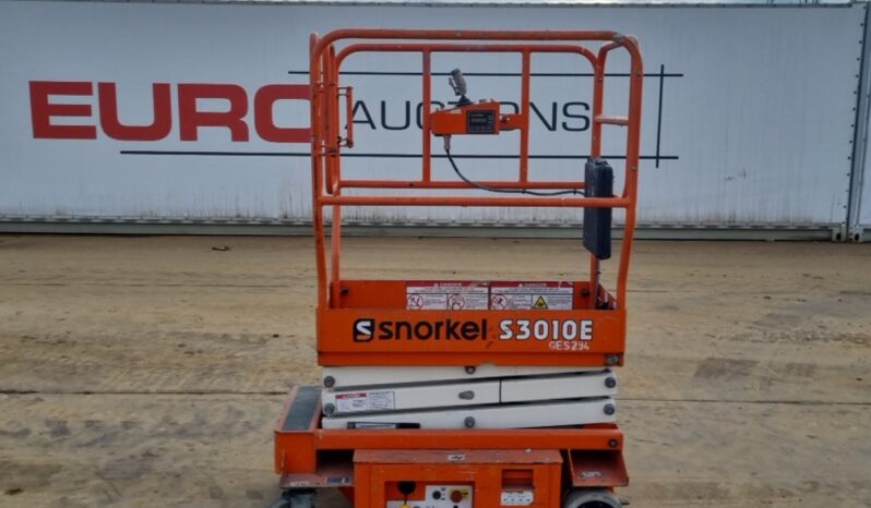 2019 Snorkel S3010E Manlifts For Auction: Leeds – 5th, 6th, 7th & 8th March 2025 @ 8:00am full