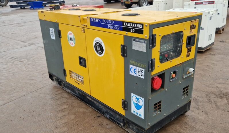 2023 Kawakenki KK-60-III-SSS Generators For Auction: Dromore – 21st & 22nd February 2025 @ 9:00am For Auction on 2025-02-22