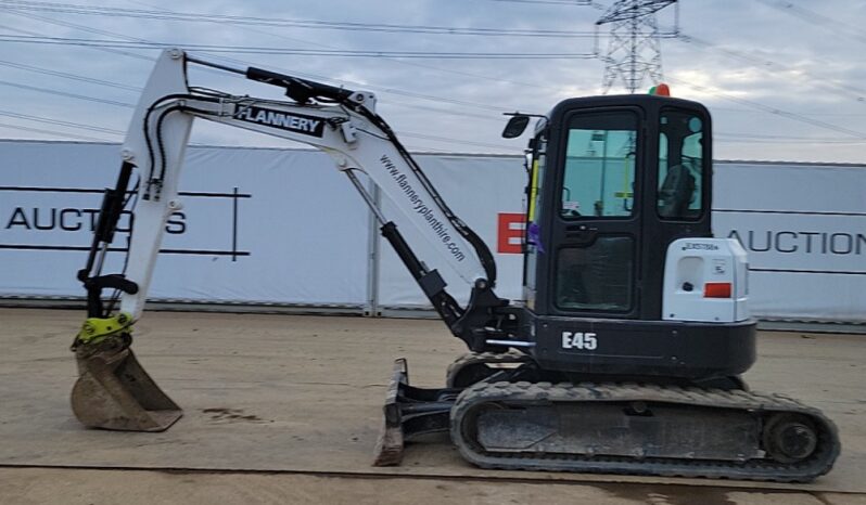 2018 Bobcat E45 Mini Excavators For Auction: Leeds – 5th, 6th, 7th & 8th March 2025 @ 8:00am full