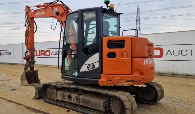 2019 Hitachi ZX85USB-5A 6 Ton+ Excavators For Auction: Leeds – 5th, 6th, 7th & 8th March 2025 @ 8:00am full