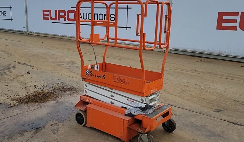 2018 Snorkel S3010E Manlifts For Auction: Leeds – 5th, 6th, 7th & 8th March 2025 @ 8:00am