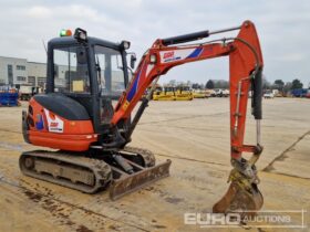 2017 Kubota KX61-3 Mini Excavators For Auction: Leeds – 5th, 6th, 7th & 8th March 2025 @ 8:00am full