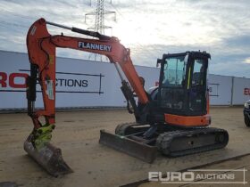 2016 Hitachi ZX55U-5A CLR Mini Excavators For Auction: Leeds – 5th, 6th, 7th & 8th March 2025 @ 8:00am