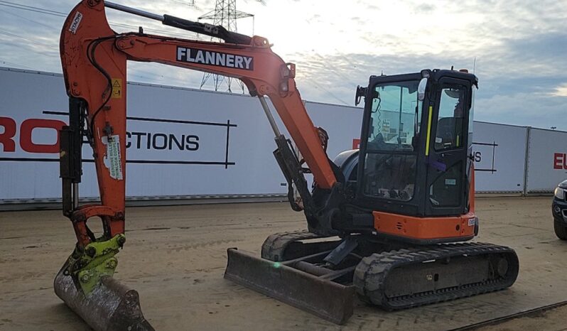 2016 Hitachi ZX55U-5A CLR Mini Excavators For Auction: Leeds – 5th, 6th, 7th & 8th March 2025 @ 8:00am