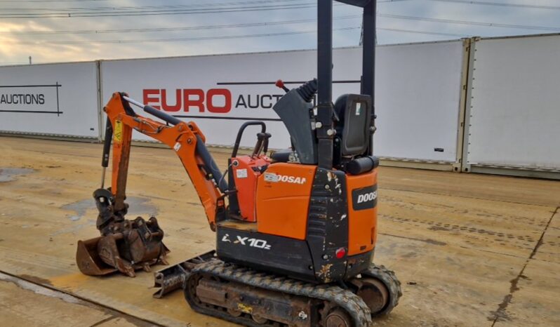 2020 Doosan DX10Z Mini Excavators For Auction: Leeds – 5th, 6th, 7th & 8th March 2025 @ 8:00am full