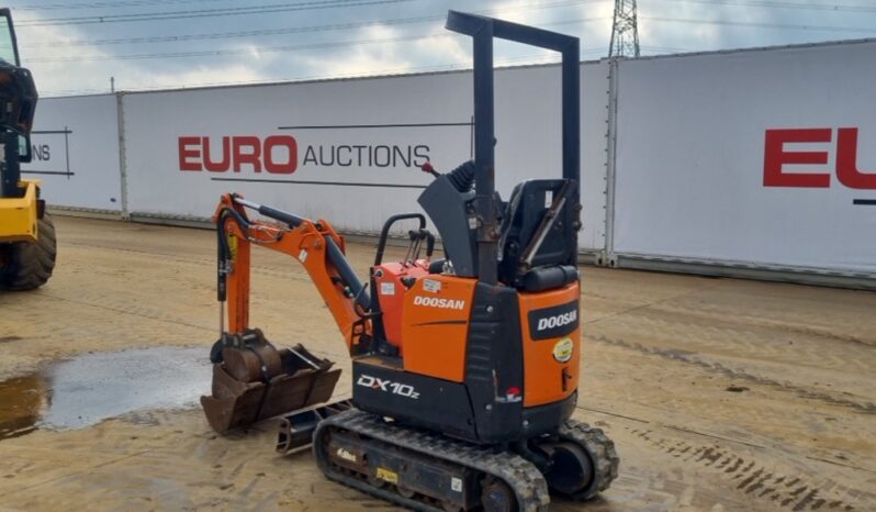 2022 Doosan DX10Z Mini Excavators For Auction: Leeds – 5th, 6th, 7th & 8th March 2025 @ 8:00am full