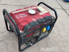 Lonchin 3.5Kw Petrol Generator Generators For Auction: Dromore – 21st & 22nd February 2025 @ 9:00am For Auction on 2025-02-22