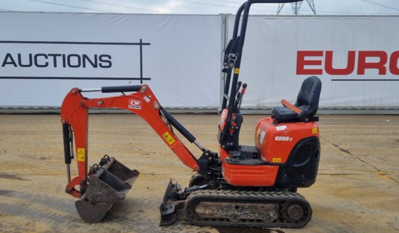 2020 Kubota KX008-3 Micro Excavators For Auction: Leeds – 5th, 6th, 7th & 8th March 2025 @ 8:00am full