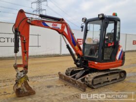 2017 Kubota KX61-3 Mini Excavators For Auction: Leeds – 5th, 6th, 7th & 8th March 2025 @ 8:00am