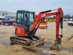 2016 Kubota U27-4 Mini Excavators For Auction: Leeds – 5th, 6th, 7th & 8th March 2025 @ 8:00am full