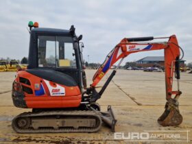 2017 Kubota KX61-3 Mini Excavators For Auction: Leeds – 5th, 6th, 7th & 8th March 2025 @ 8:00am full