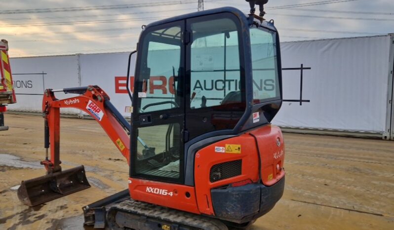 2016 Kubota KX016-4 Mini Excavators For Auction: Leeds – 5th, 6th, 7th & 8th March 2025 @ 8:00am full