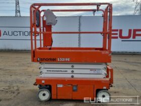 2019 Snorkel S3219E Manlifts For Auction: Leeds – 5th, 6th, 7th & 8th March 2025 @ 8:00am full