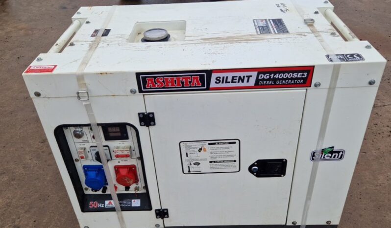 Unused 2024 Ashita DG14000SE3 Generators For Auction: Dromore – 21st & 22nd February 2025 @ 9:00am For Auction on 2025-02-22 full